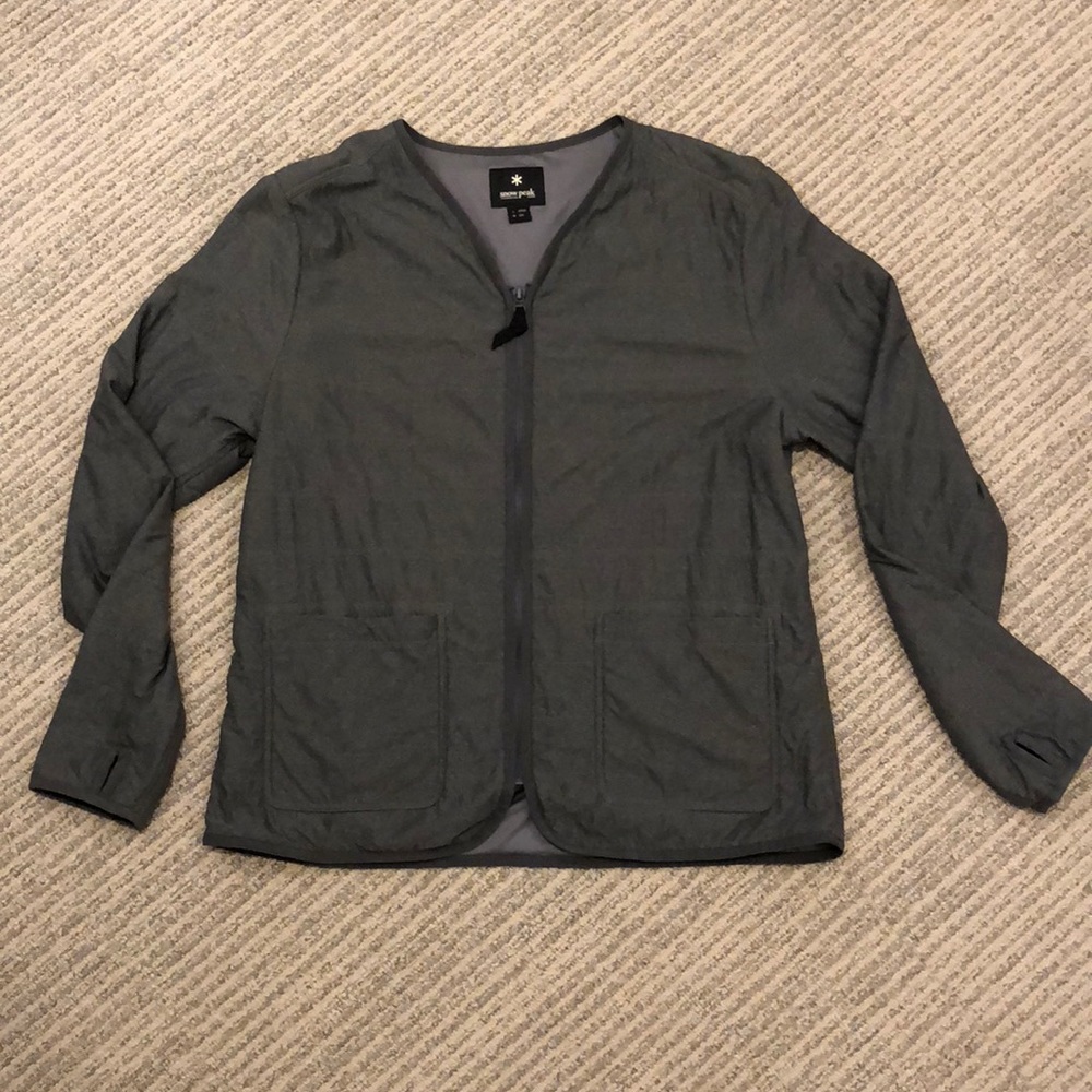 Snow Peak V Neck Sweater Jacket